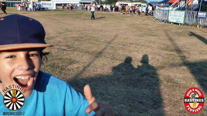 Last night at Hastings Beer and Music Festival