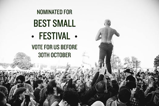 For the third year in a row, we've been nominated for 'Best Small Festival' at t...