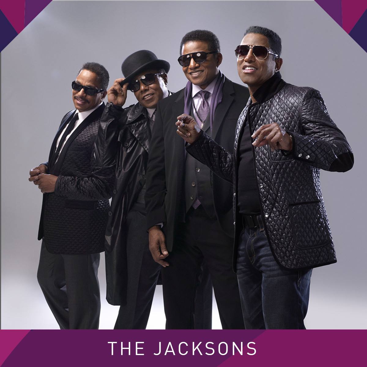 Don't miss Jackie, Tito, Jermaine and Marlon as they make their Hampton Court Pa...