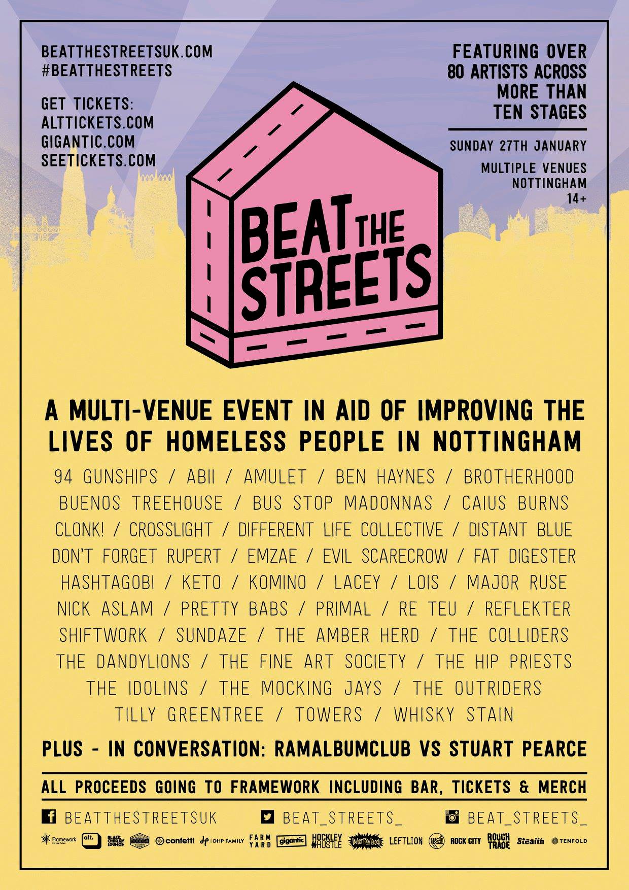 Beat The Streets have just revealed their first wave of artists for Beat The Str...