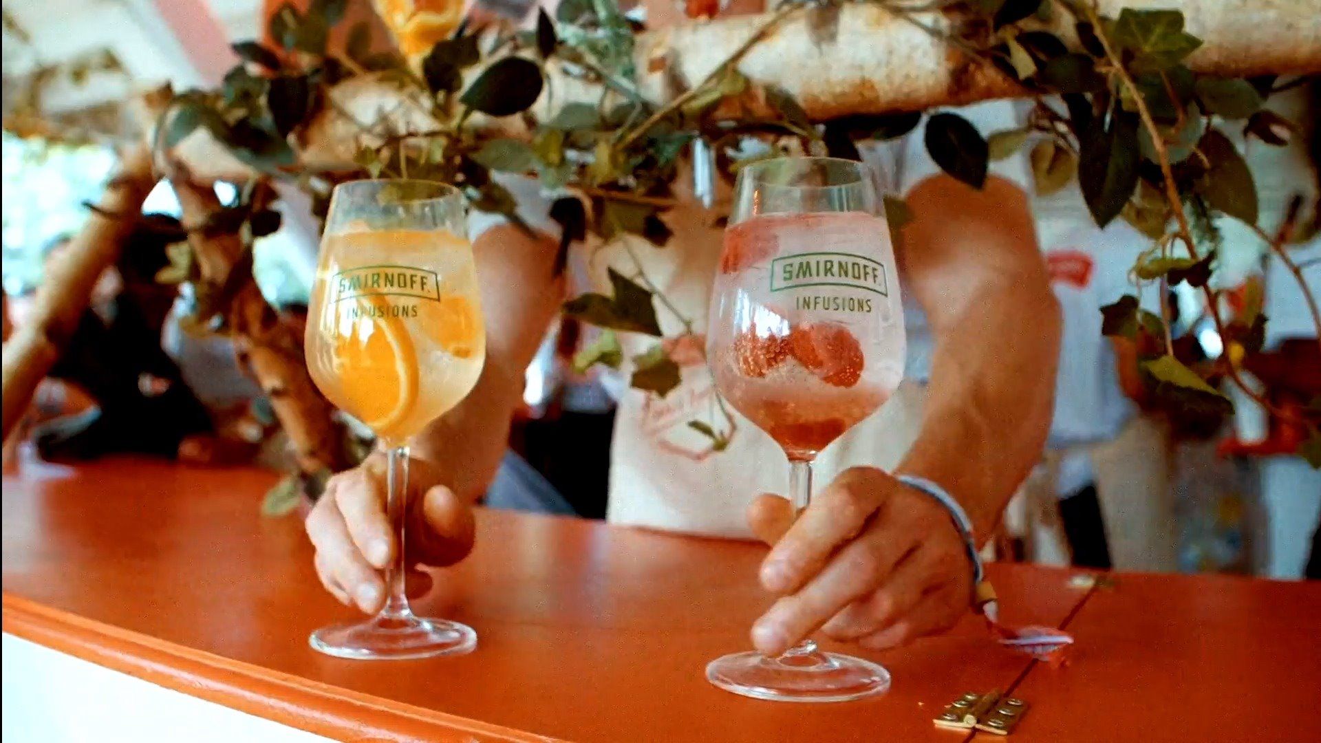 Smirnoff Infusions At Creamfields