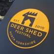 Image may contain: text that says "EST. DEER NORTH FESTIVAL SHED 2010 YORKSHIRE"