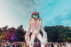 Image may contain: one or more people, sky, sunglasses and outdoor