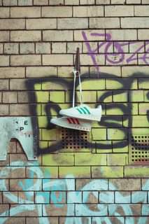 Image may contain: shoes and outdoor