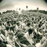 Image may contain: 7 people, crowd, sky and outdoor