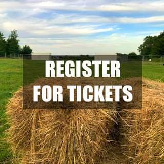 May be an image of grass and text that says "REGISTER FOR TICKETS"