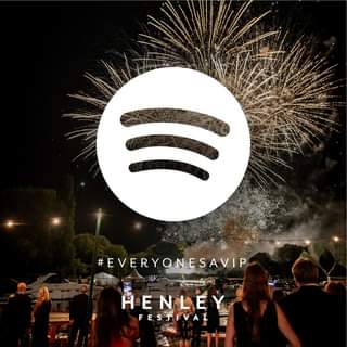 May be an image of text that says "#EVERYONESAVIP HENLEY FESTIVAL MO"