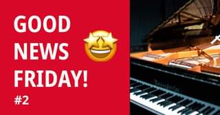 May be an image of text that says "GOOD NEWS FRIDAY! #2"