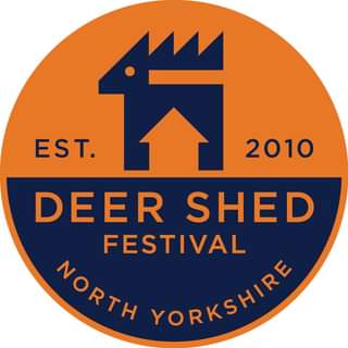 May be an image of text that says "EST. 2010 DEER SHED FESTIVAL NORTH NORTH YORKSHIRE"