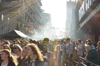May be an image of 8 people, people standing, crowd and outdoors