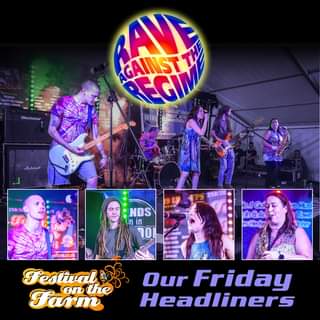 May be an image of 5 people, people playing musical instruments, people standing and text