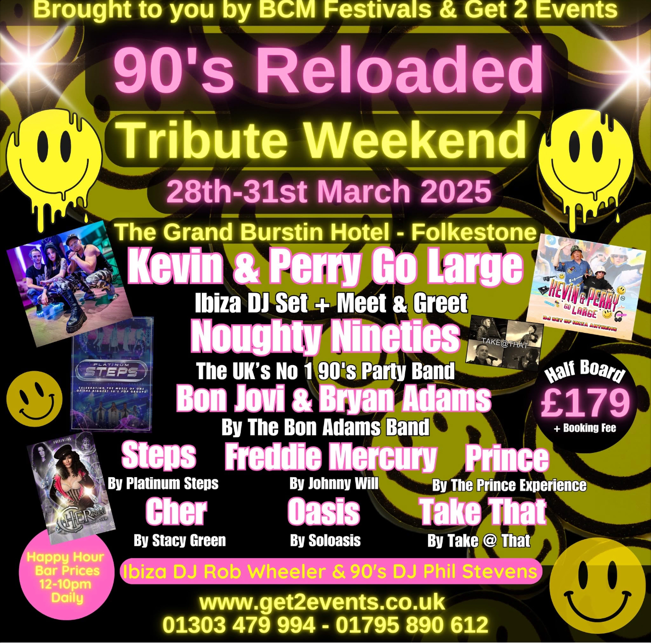 90s Reloaded 2025 Festival Flyer