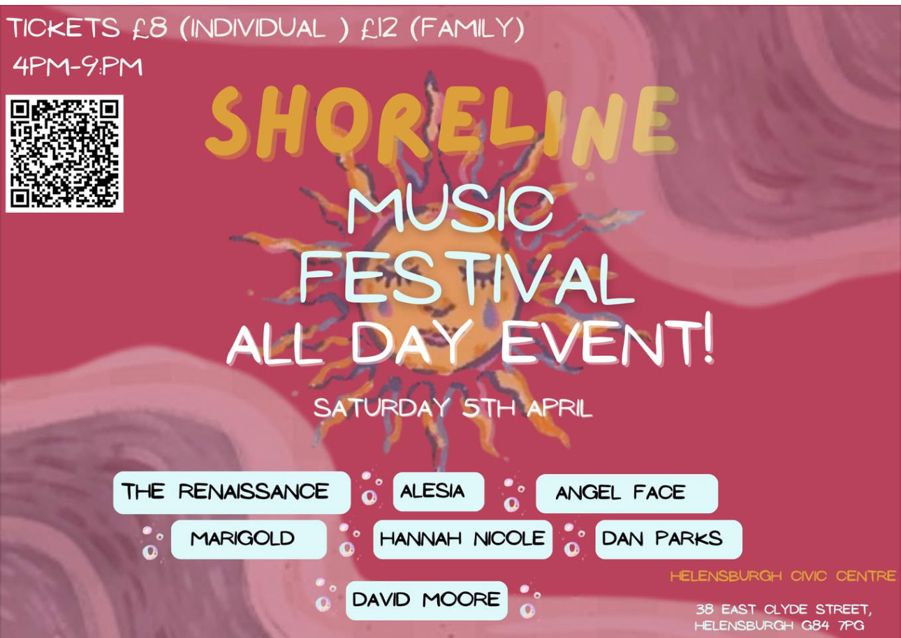 Shoreline festival 2025 festival flyer