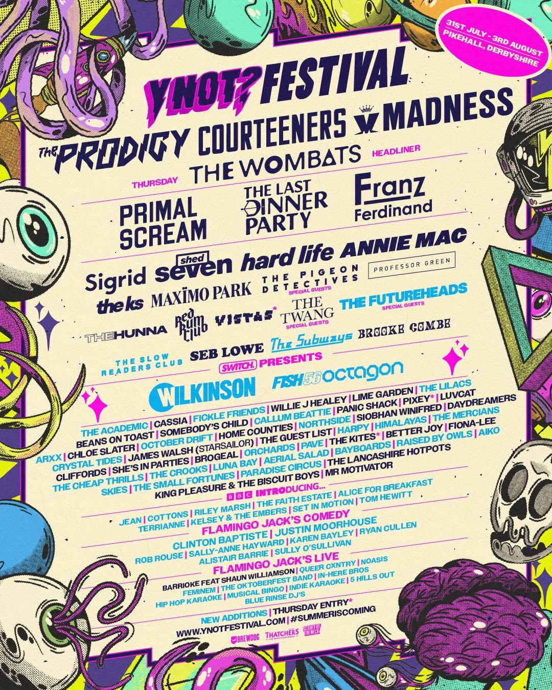 y not festival 2025 β Festival Flyer